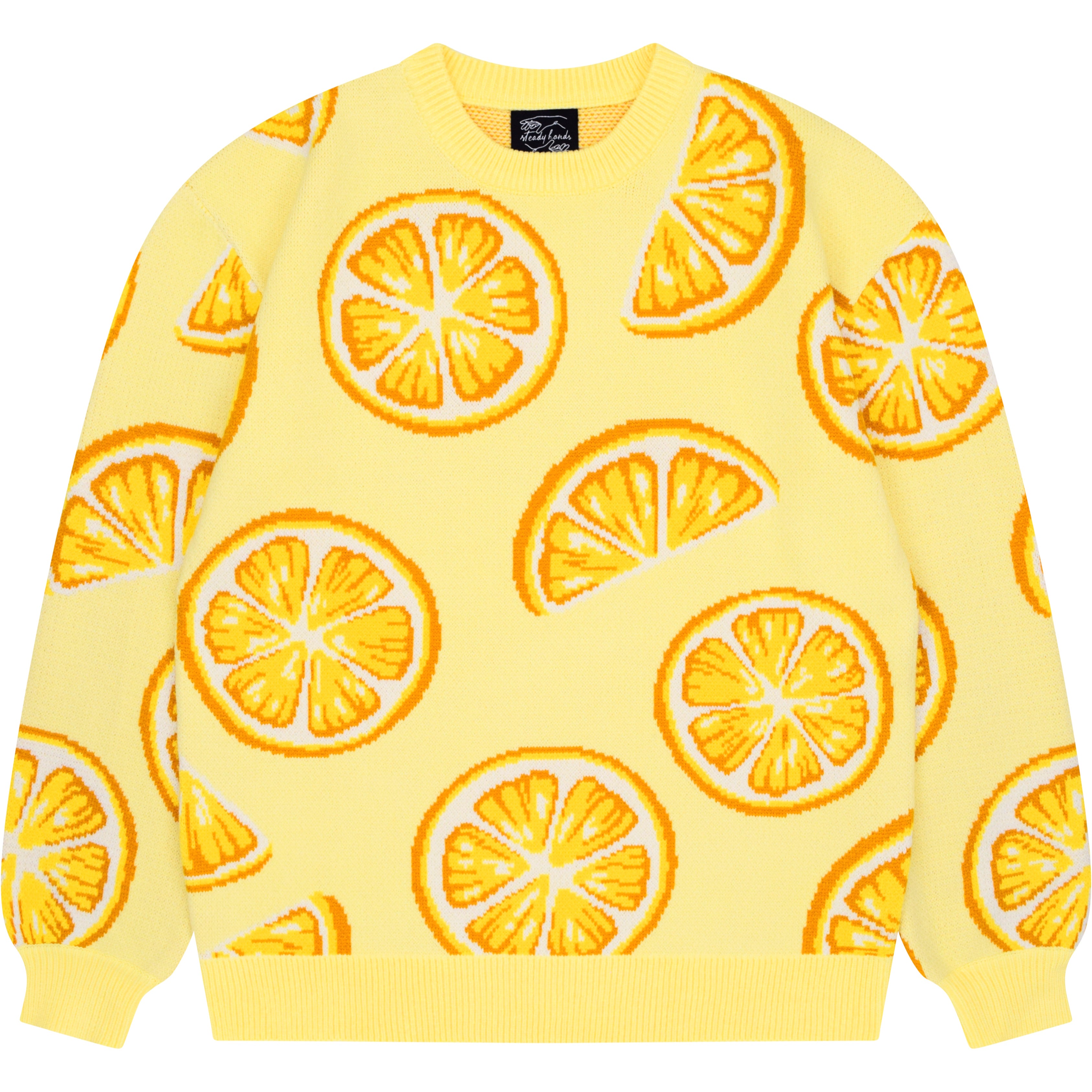 archivio イエロー ストライプ セーター 38 When Life Gives You Lemons Sweater – Steady Hands
