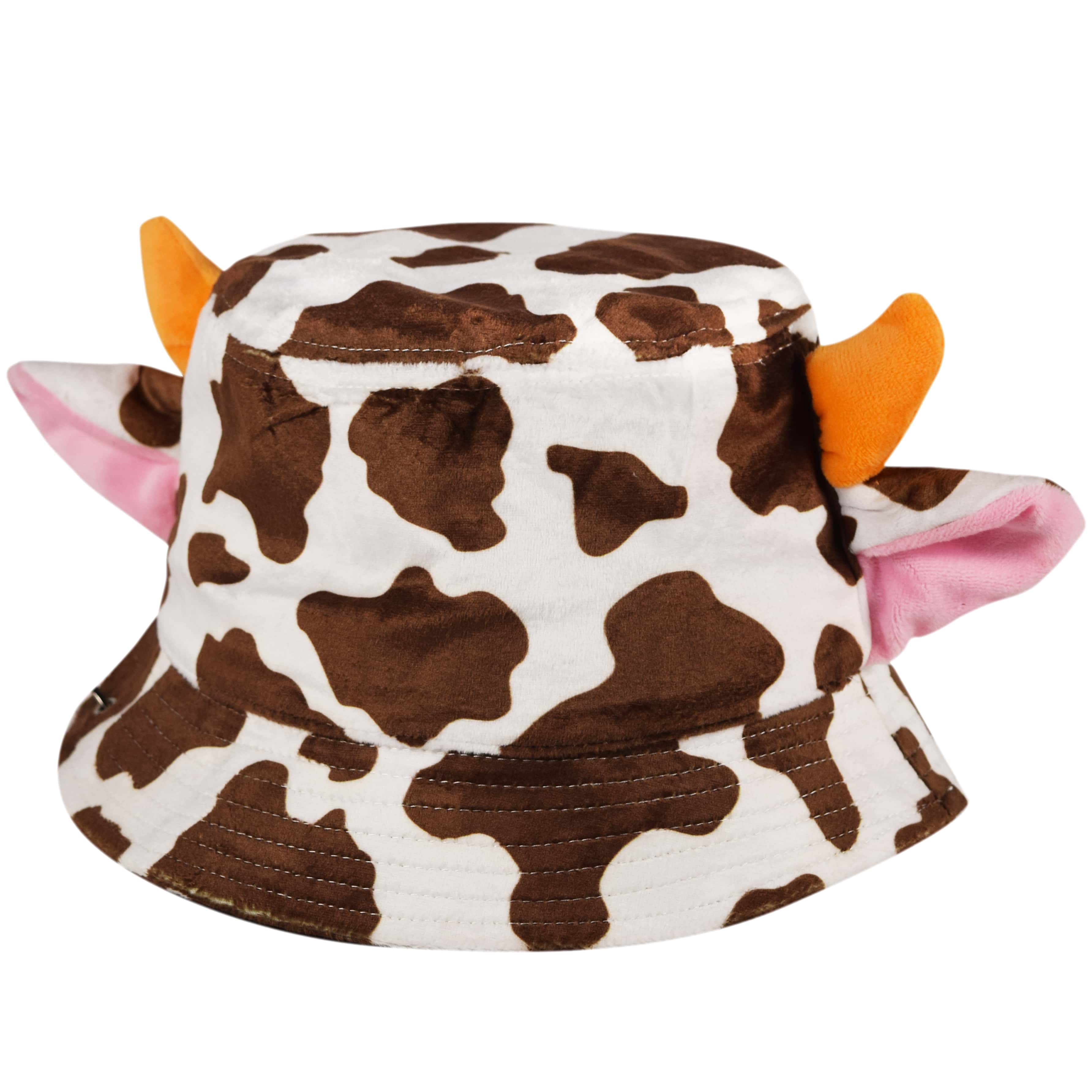 Chocolate Cow Bucket Hat – Steady Hands