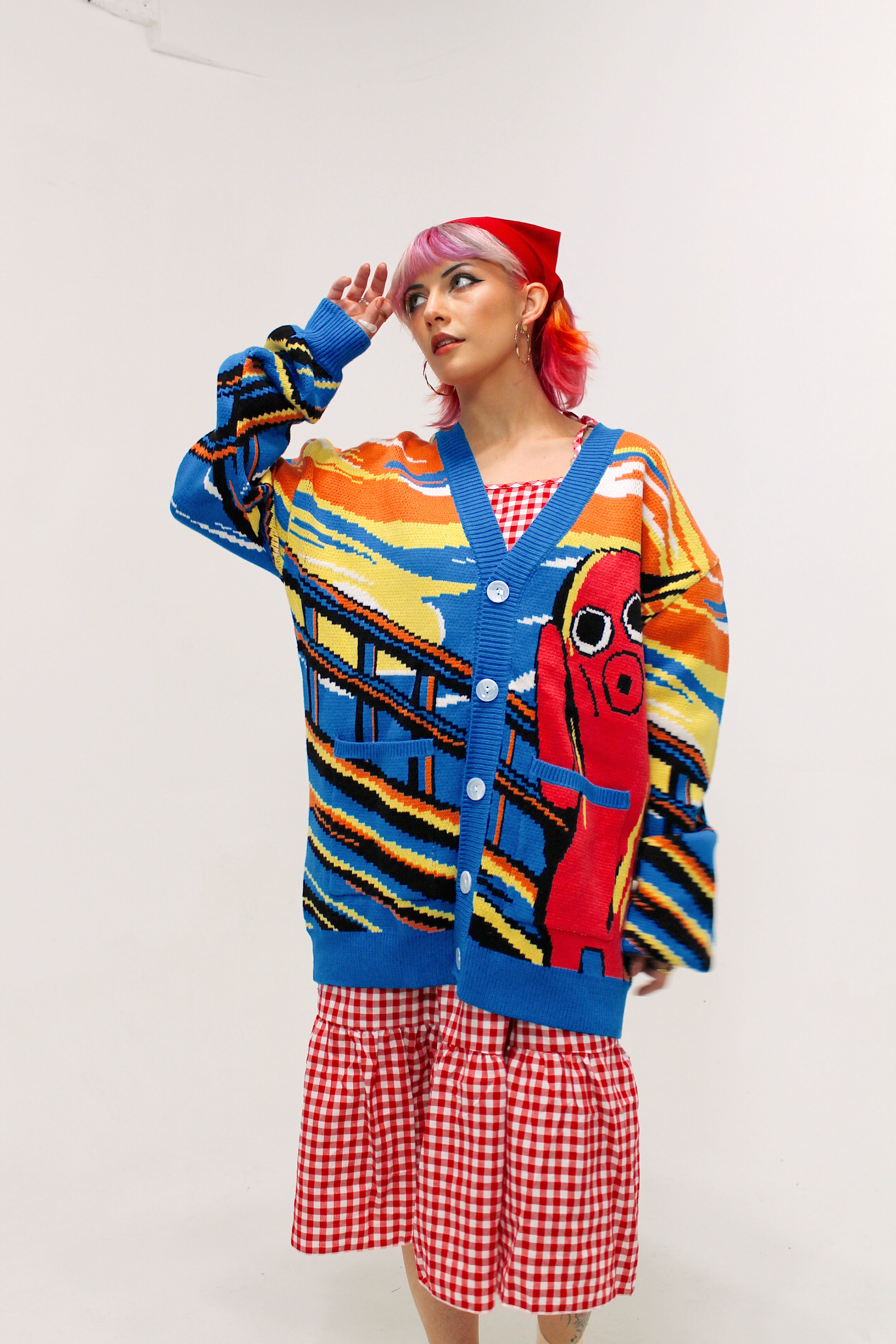 Nobody Sausage Scream Cardigan – Steady Hands