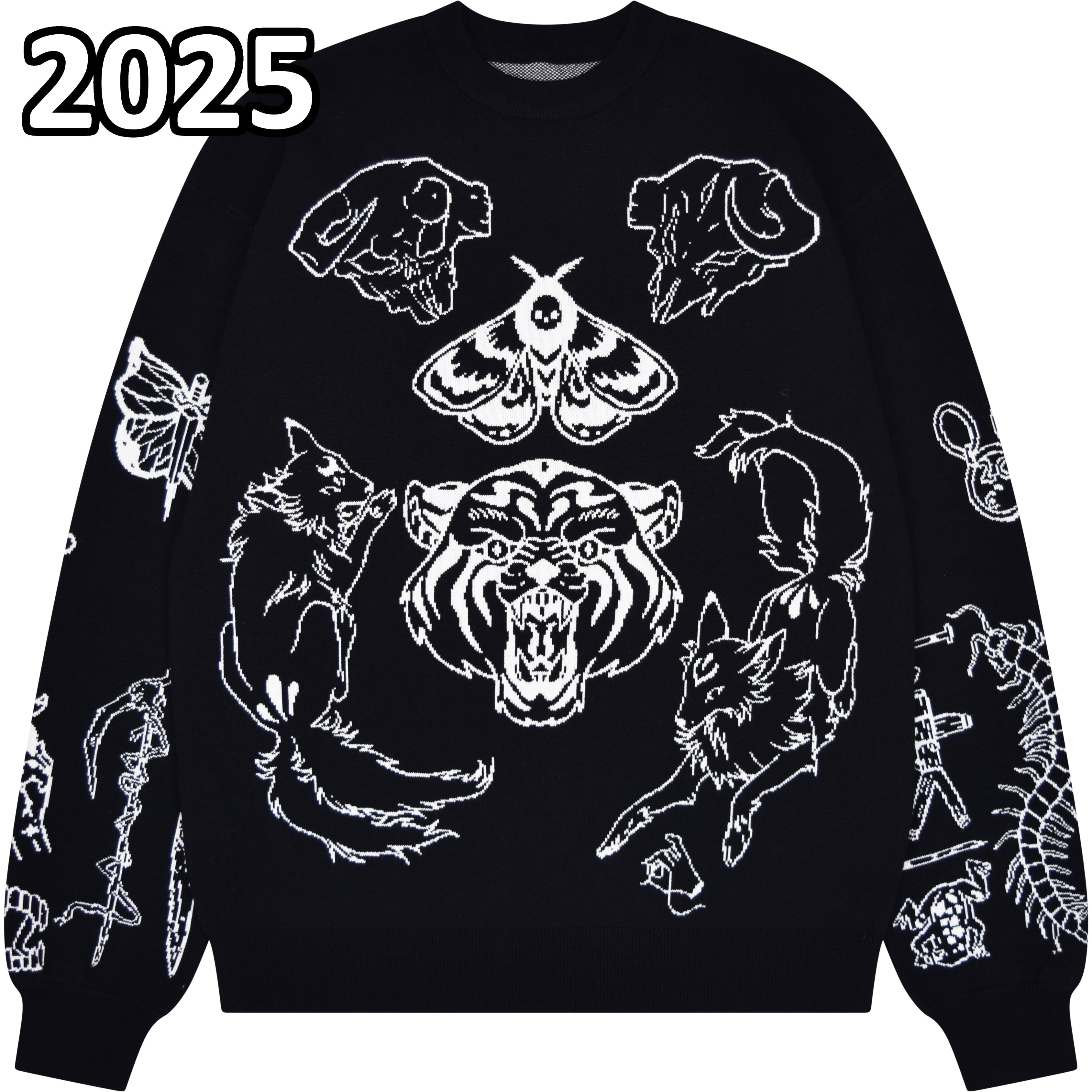 Tattoo Knit Sweater – Steady Hands