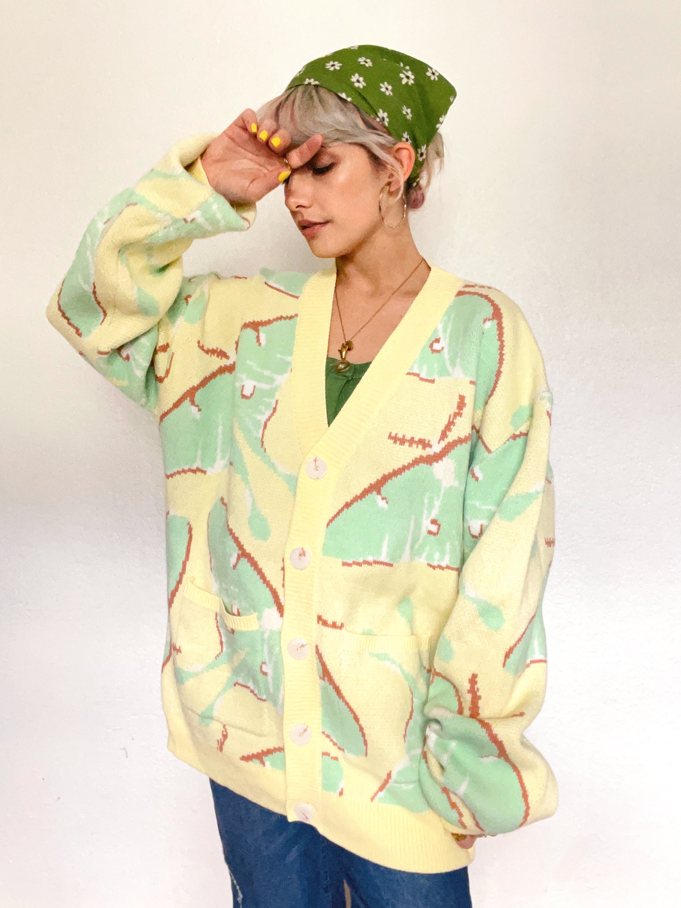 Luna Moth Cardigan – Steady Hands