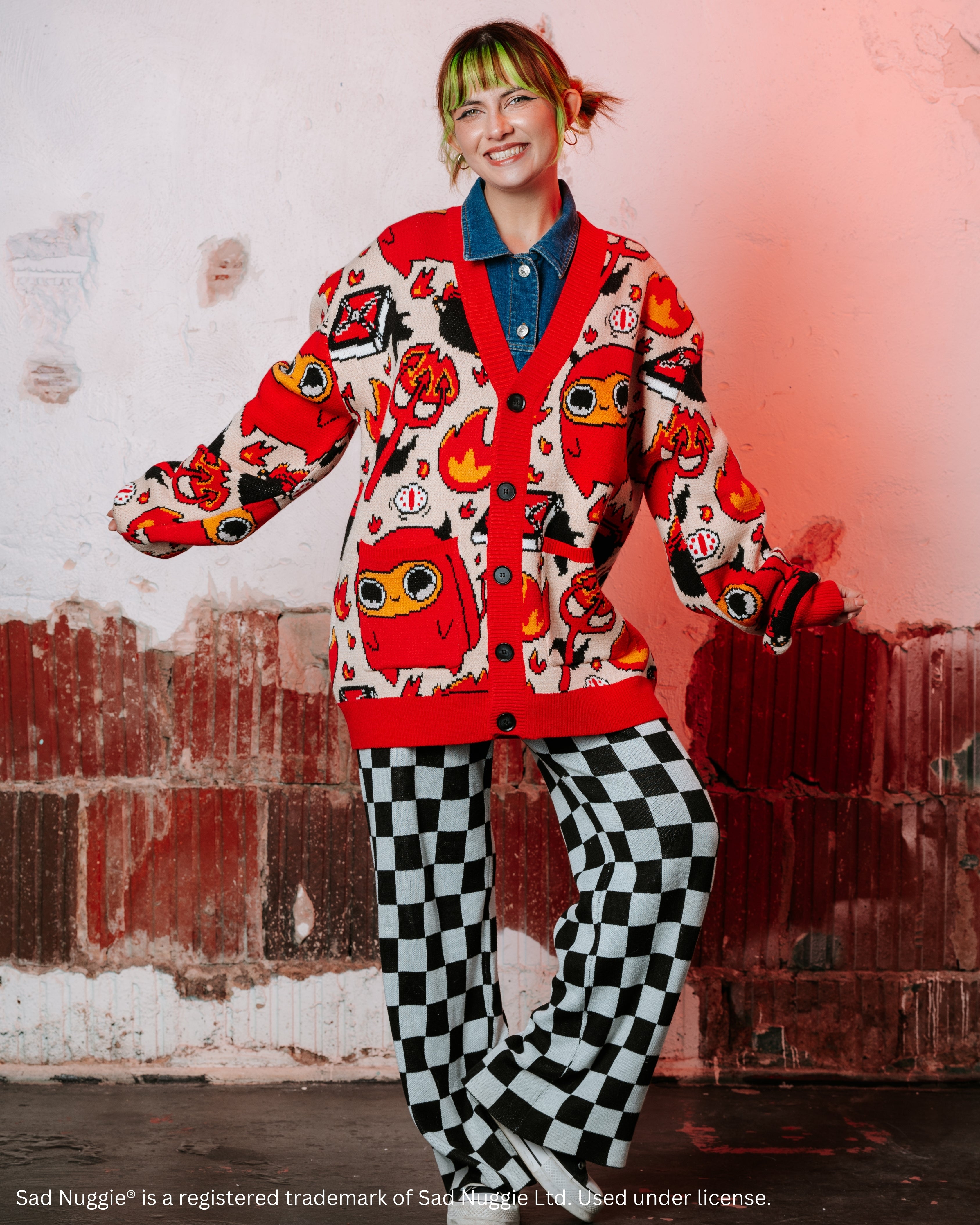 Devilish Nuggie Cardigan – Steady Hands