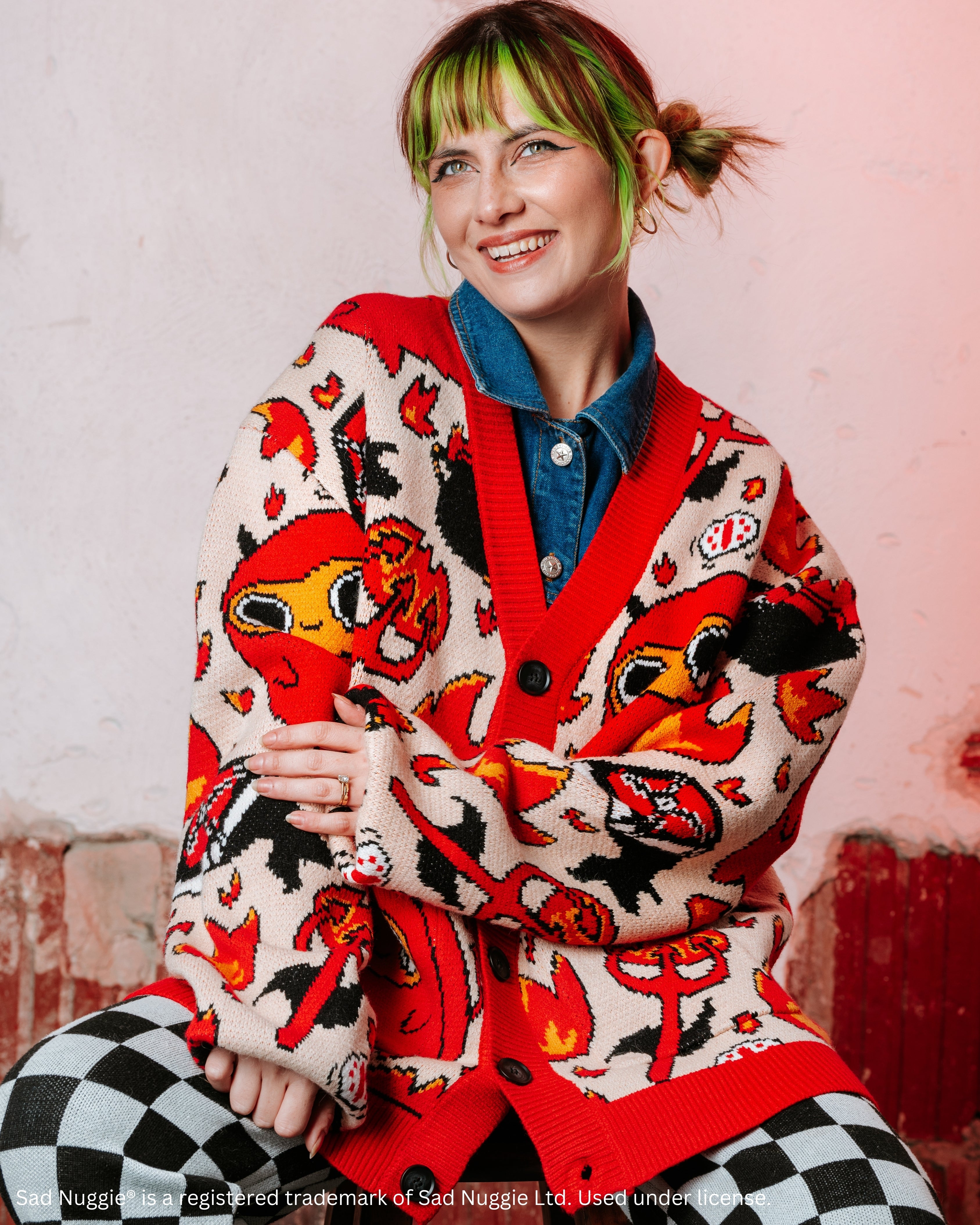 Devilish Nuggie Cardigan – Steady Hands