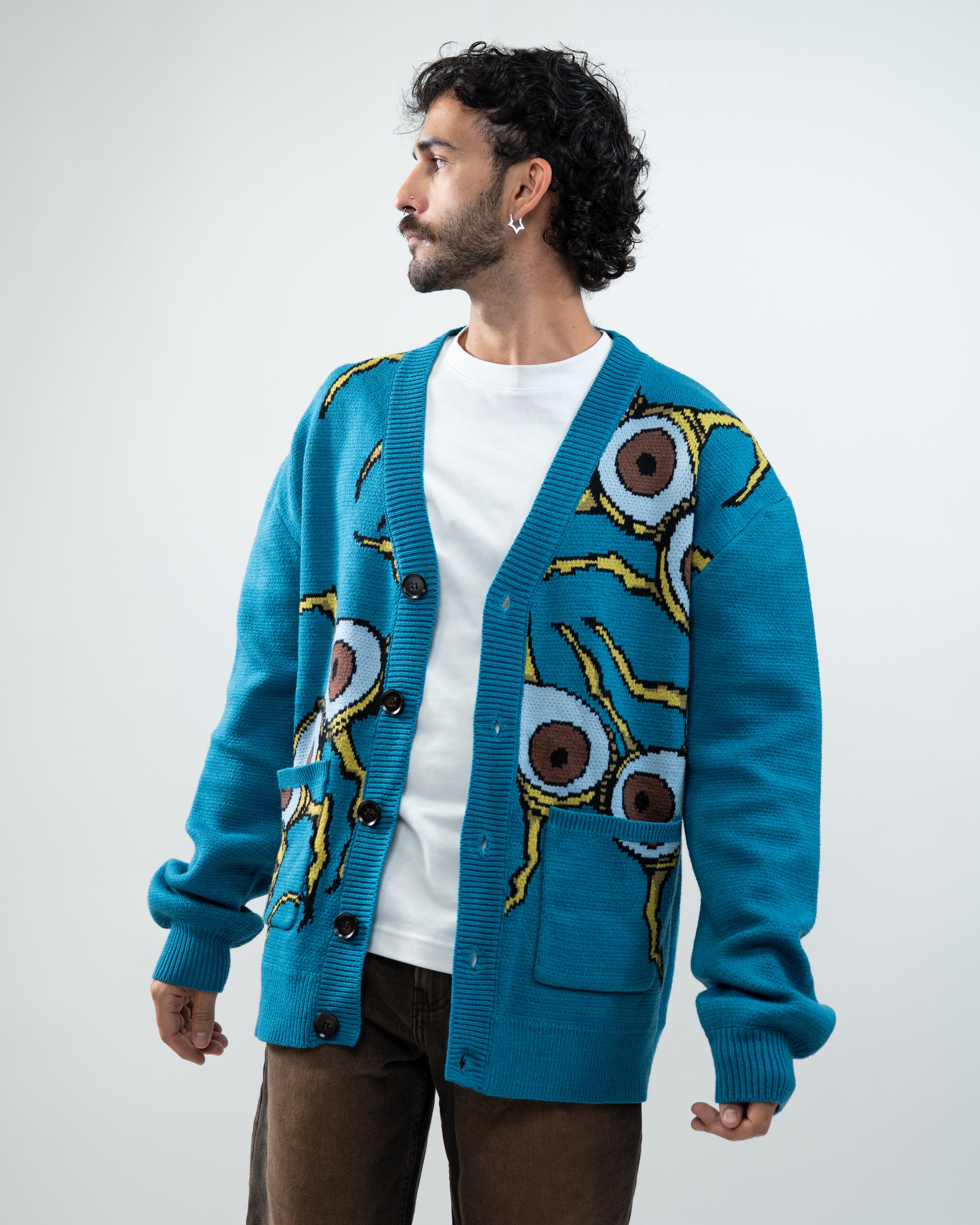 Centeyepede Cardigan – Steady Hands