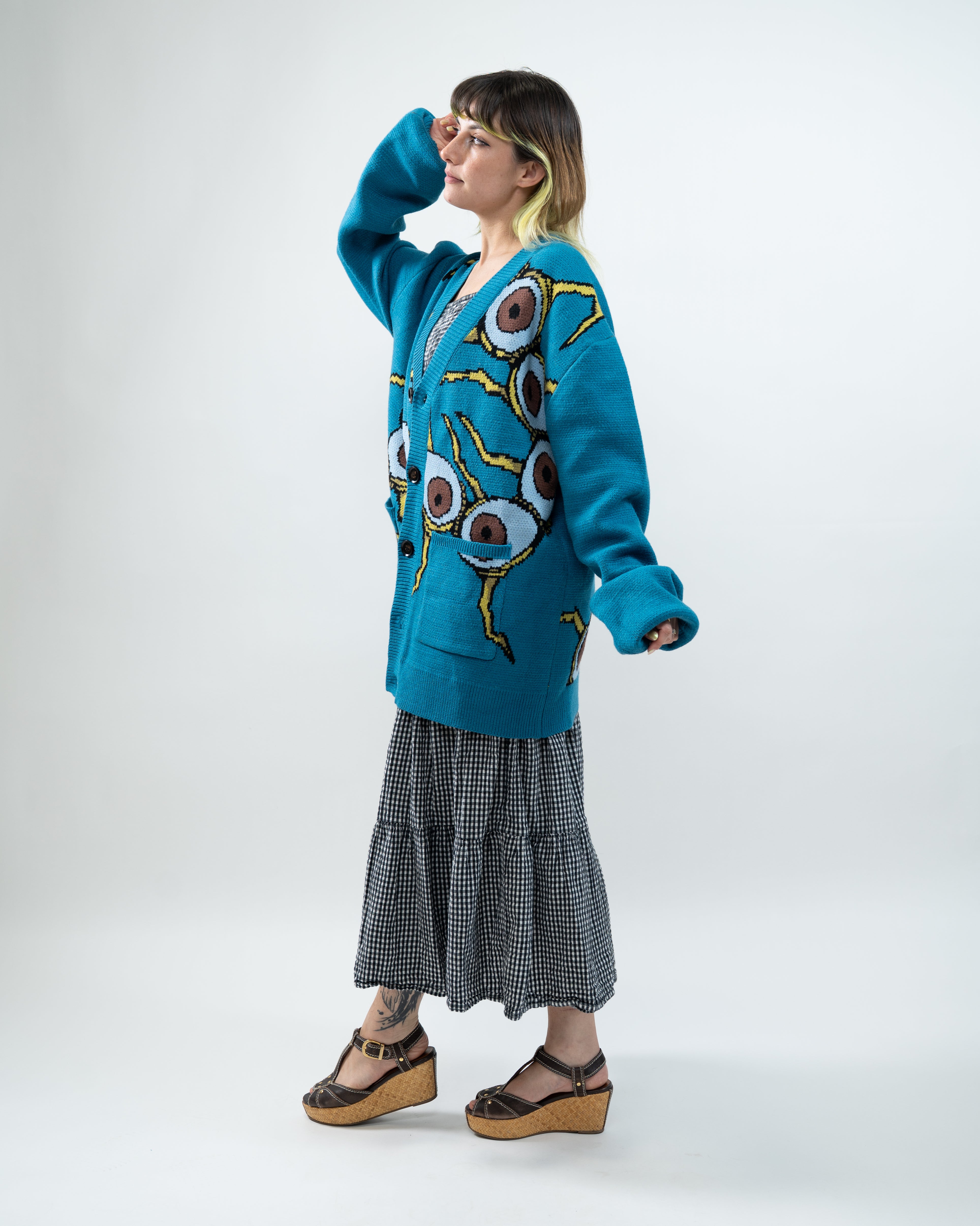 Centeyepede Cardigan – Steady Hands
