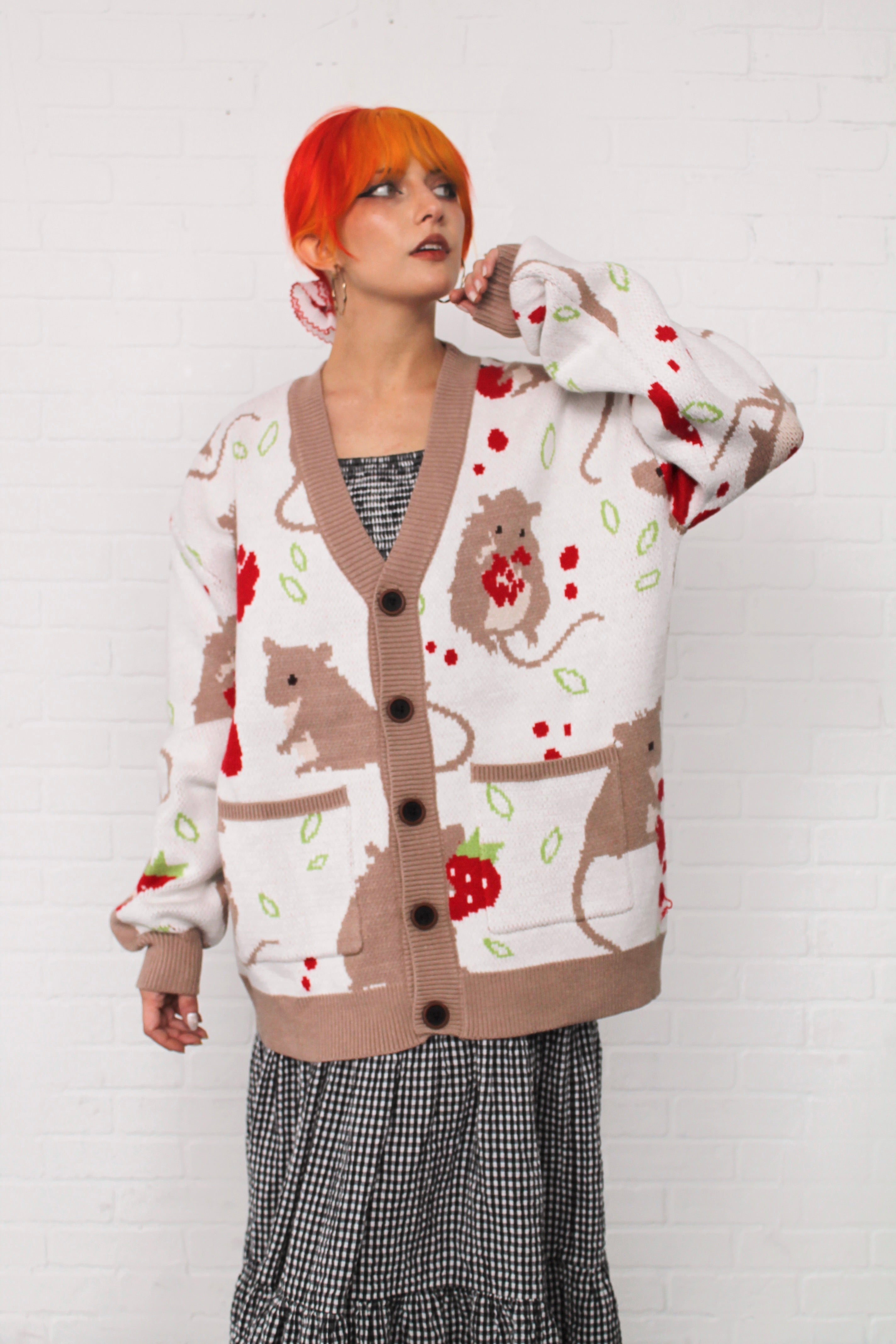 Mousin' Around Cardigan – Steady Hands