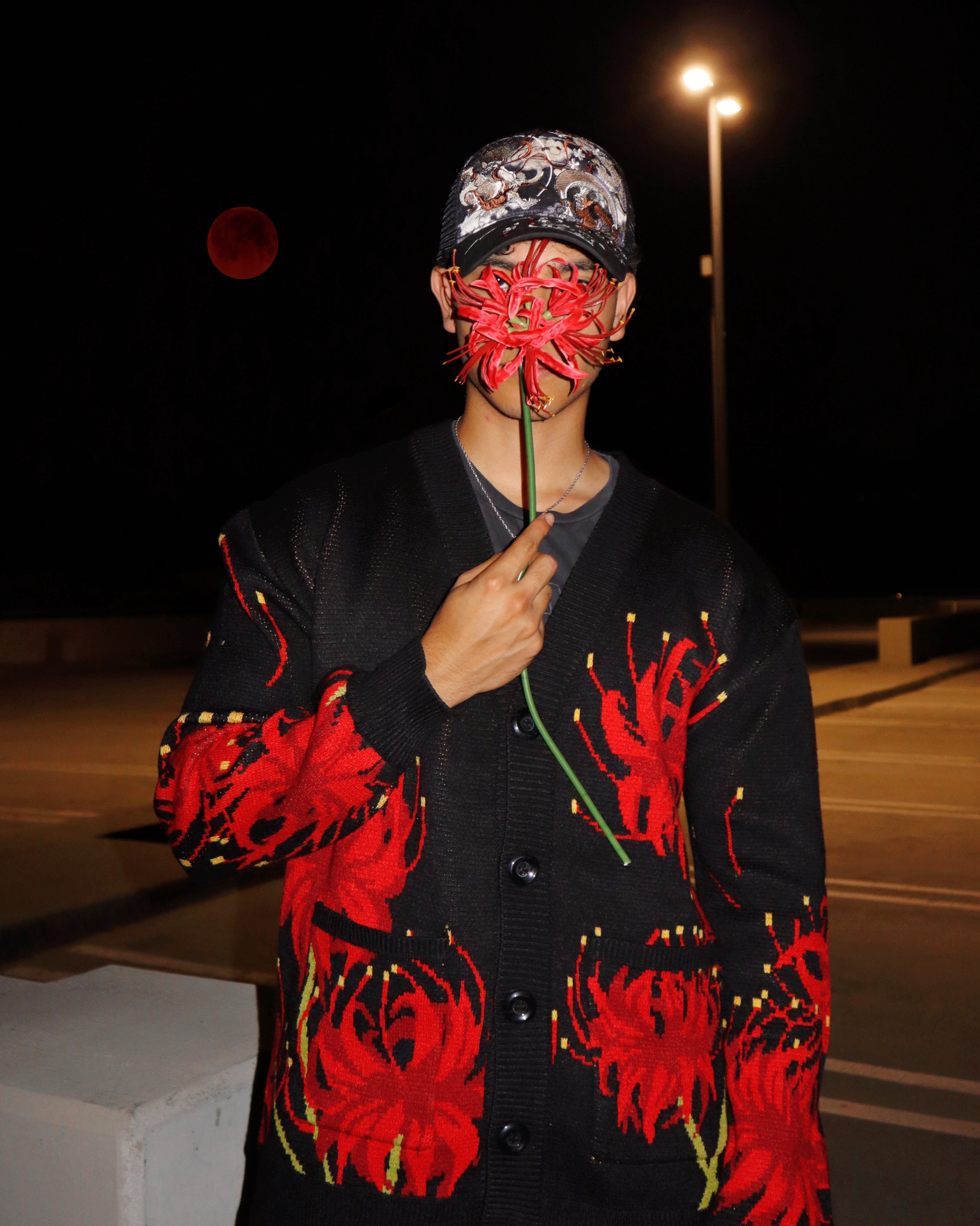 ブルゾンlily様 Blue Spider Lily Cardigan – Steady Hands