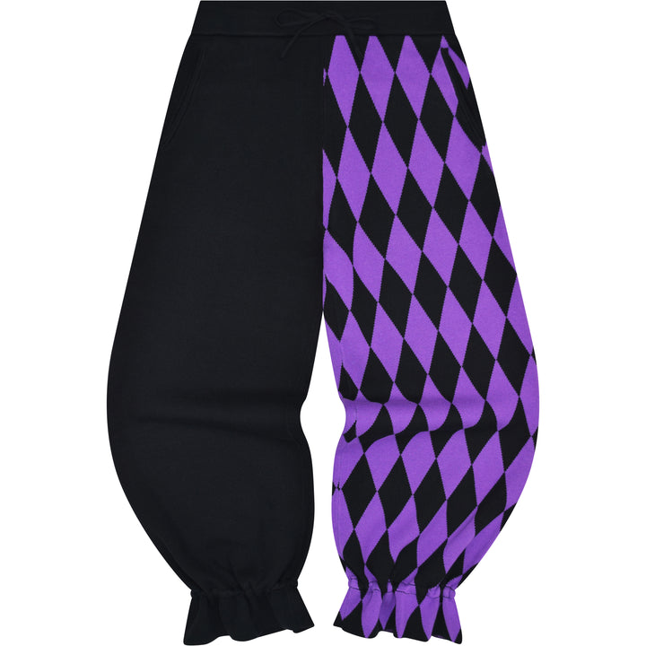 Amethyst Harlequin Knit Pants