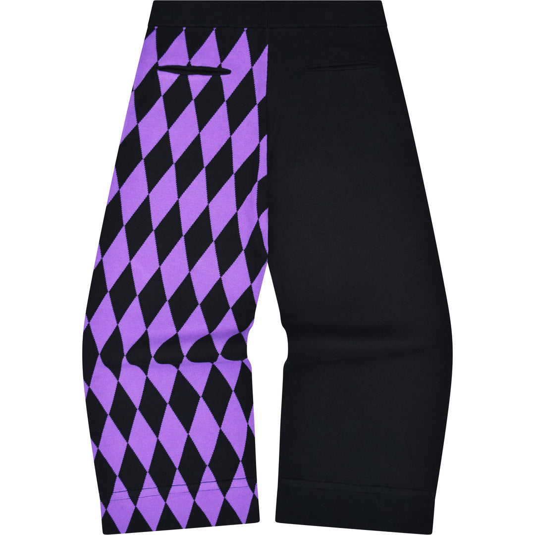 Amethyst Harlequin Knit Pants