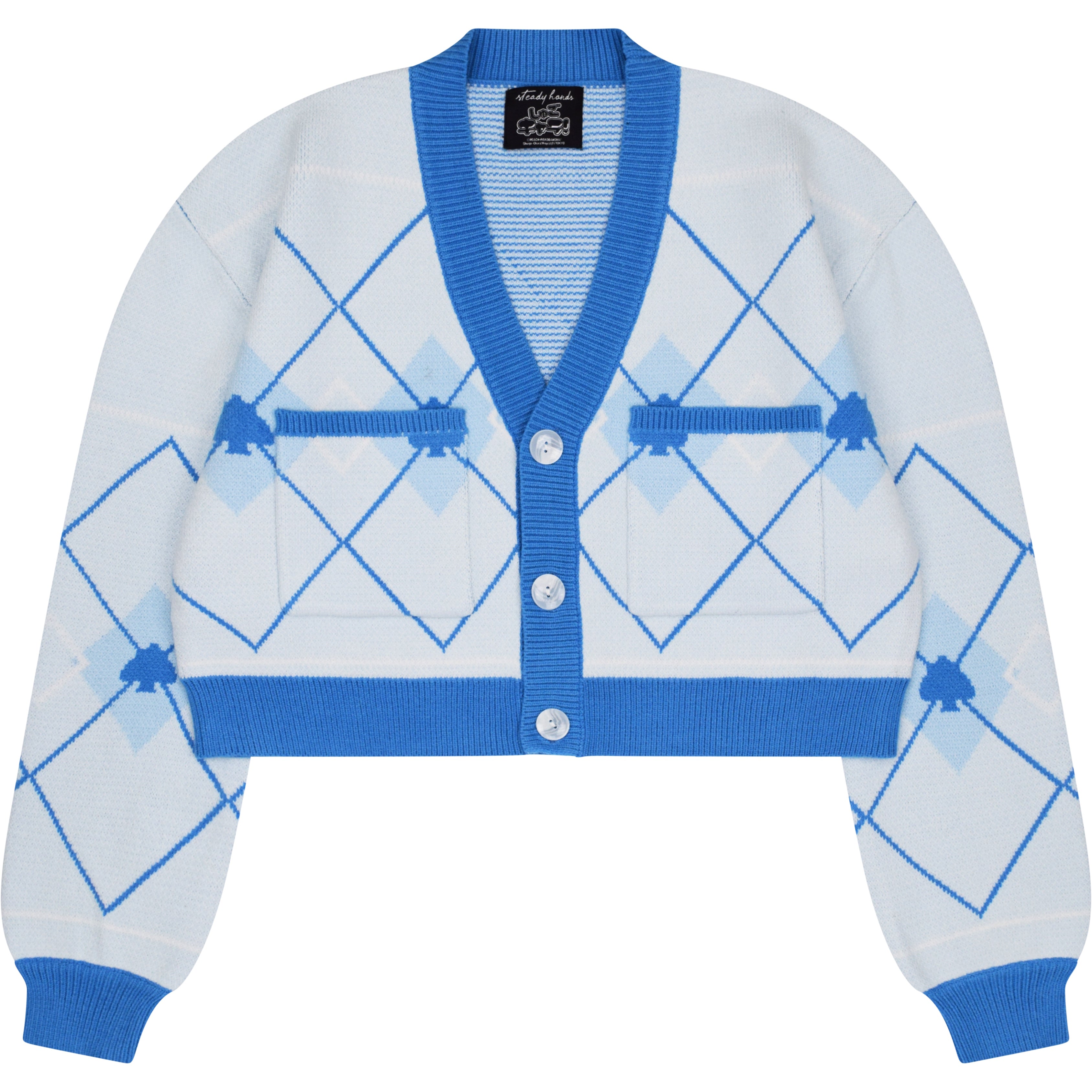 Amu Spade Cropped Cardigan – Steady Hands