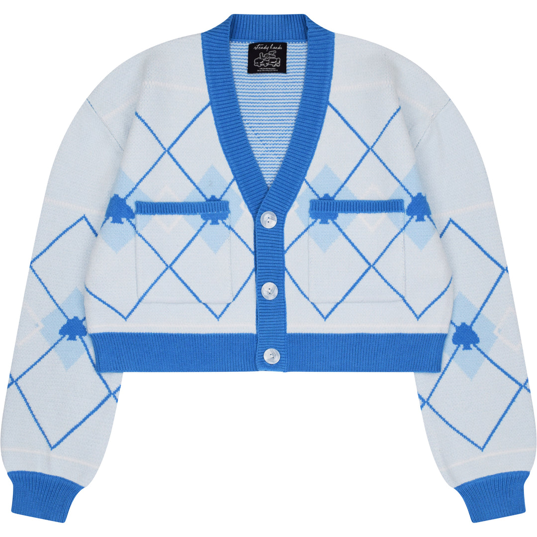 Amu Spade Cropped Cardigan