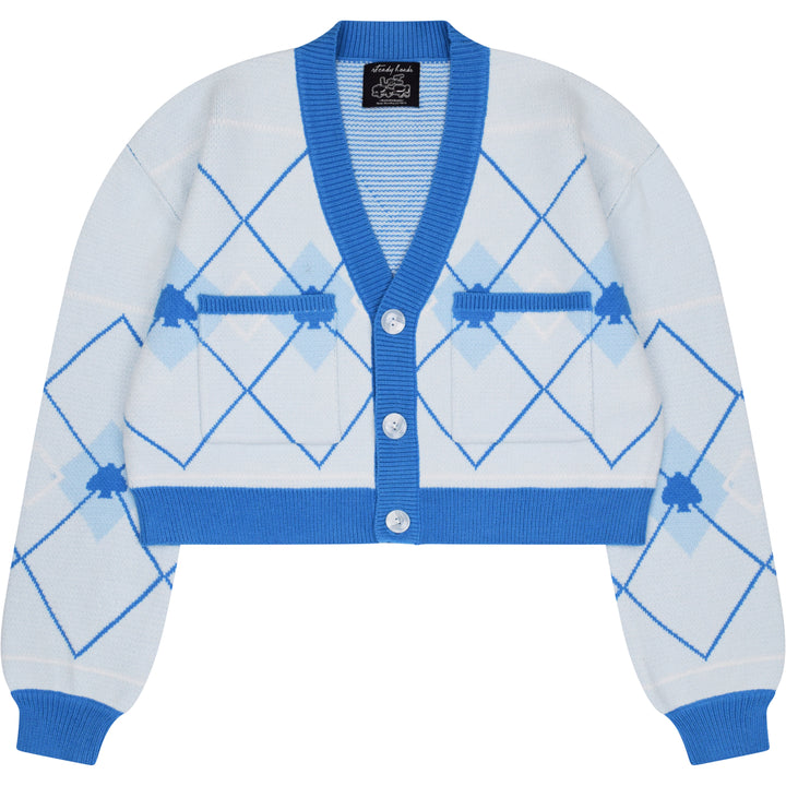 Amu Spade Cropped Cardigan