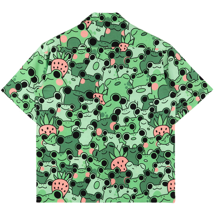 At My Lilypad Button Up
