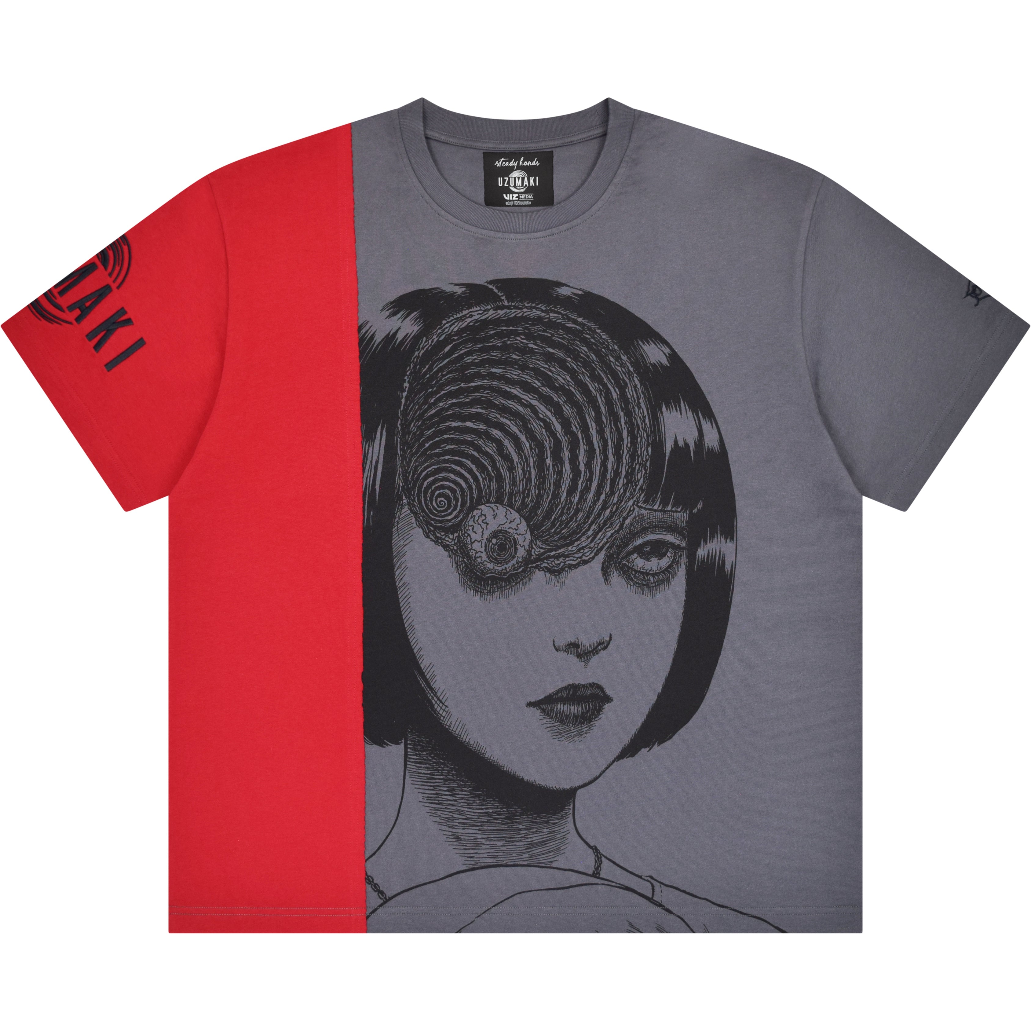 S’YTE × Junji ITO UZUMAKI AZAMI PRINTED Azami Uzumaki Tee – Steady Hands