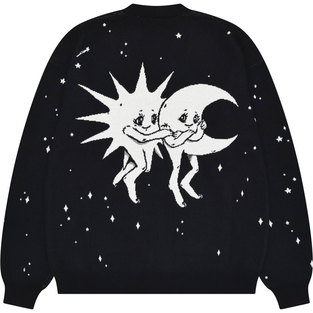 B&W Sun & Moon Cardigan