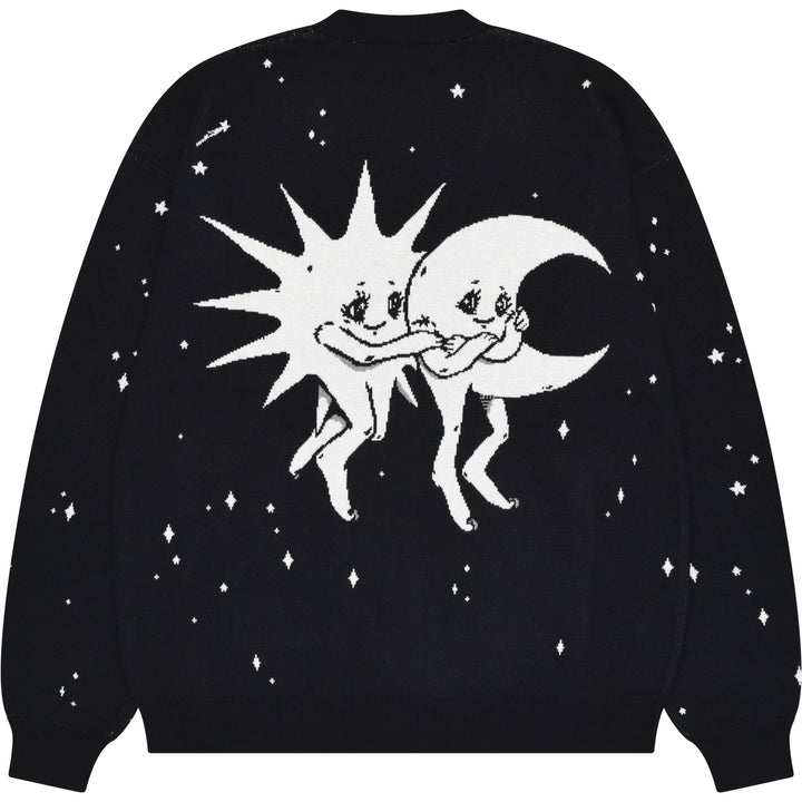 B&W Sun & Moon Cardigan