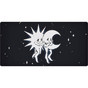 The Sun and the Moon Desk Mat
