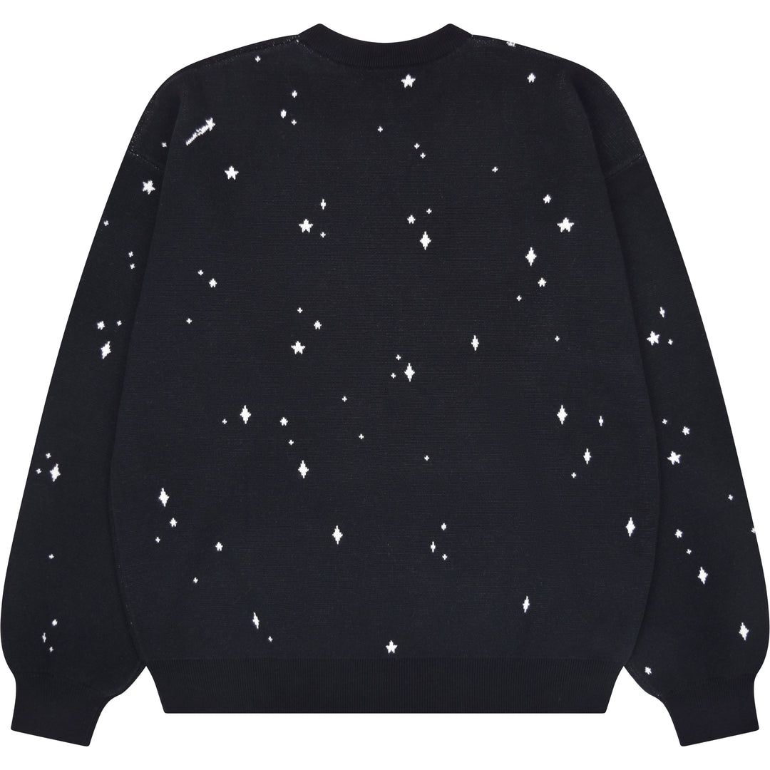B&W Sun & Moon Sweater