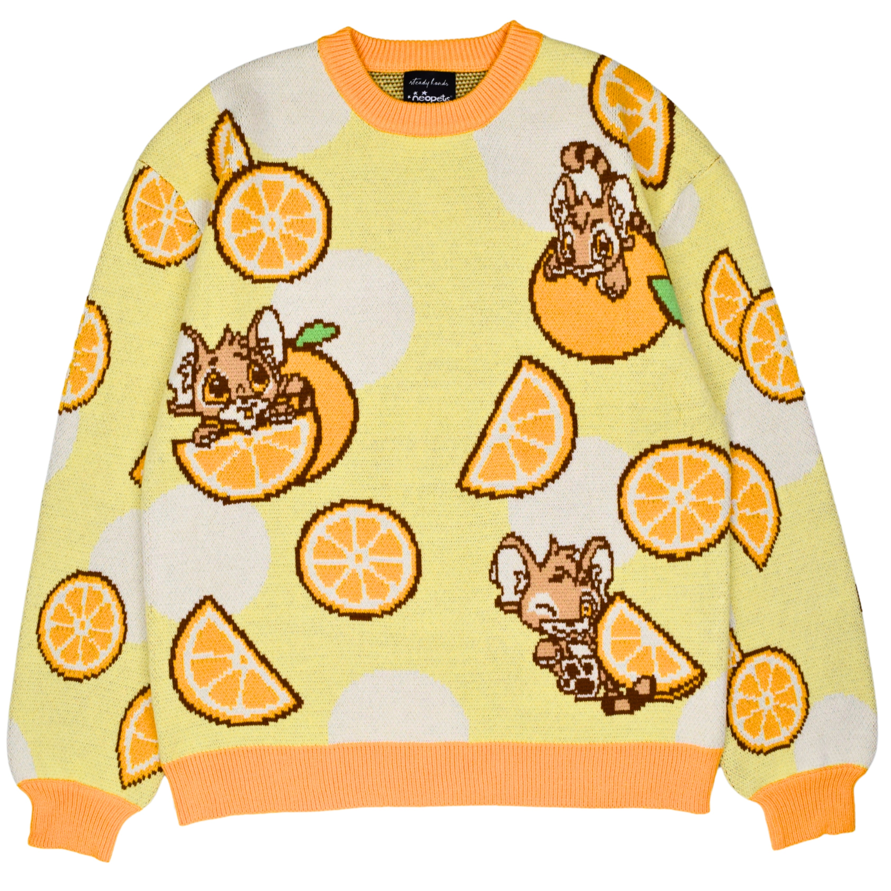 Baby Kougra Orange Sweater – Steady Hands