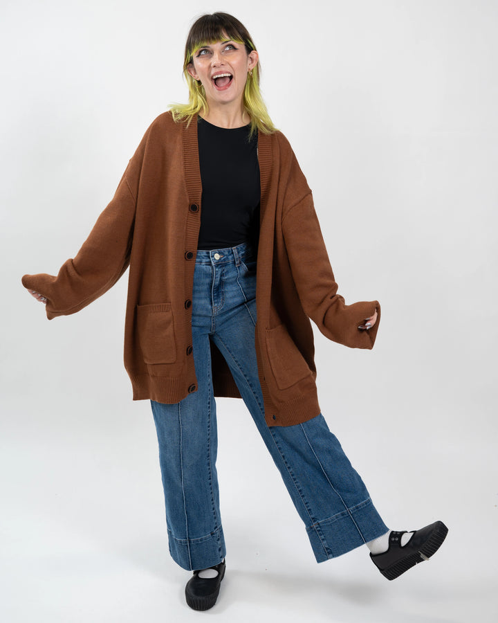 Brown Envy Cardigan