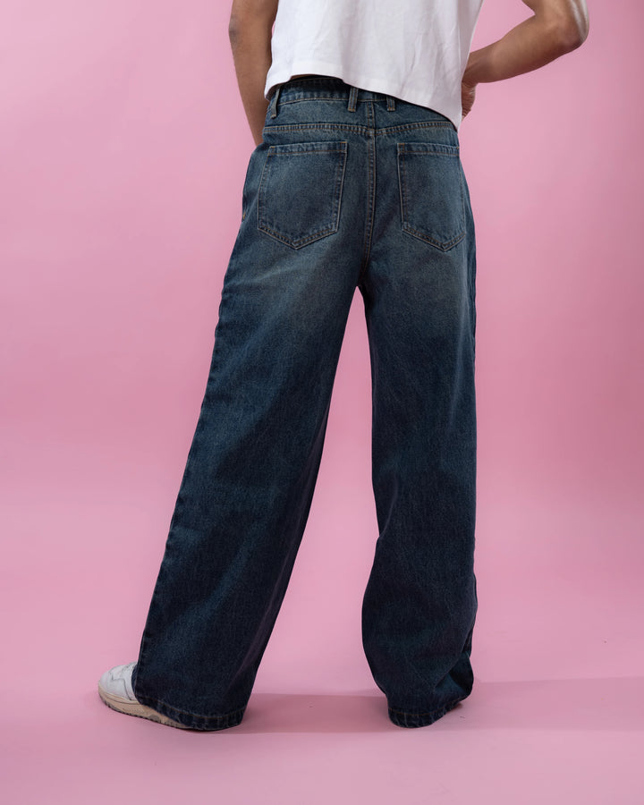 Blue Baggy Jeans