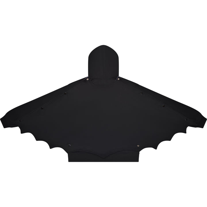 Bat Wing Zip Up Hoodie