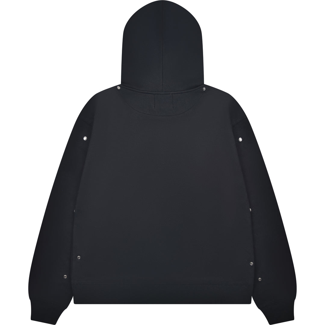 Bat Wing Zip Up Hoodie