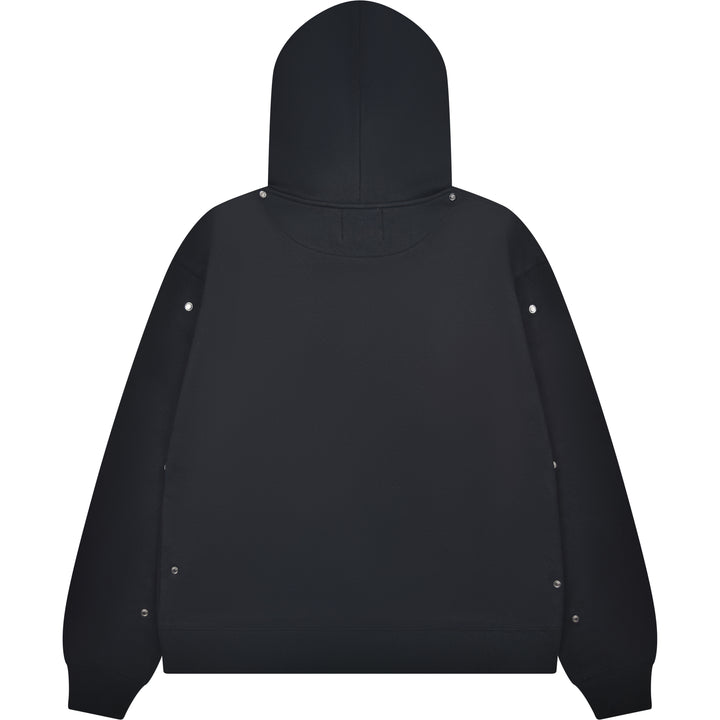Bat Wing Zip Up Hoodie