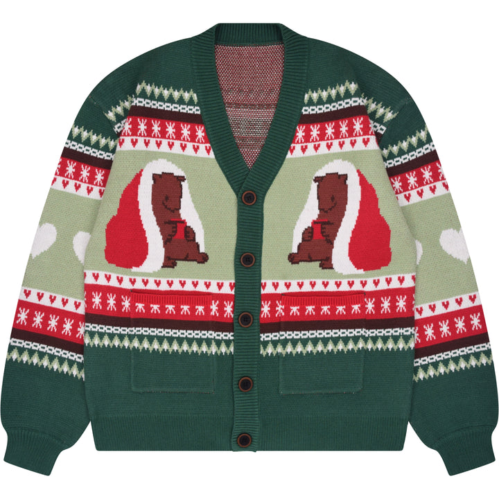 Beary Christmas Cardigan