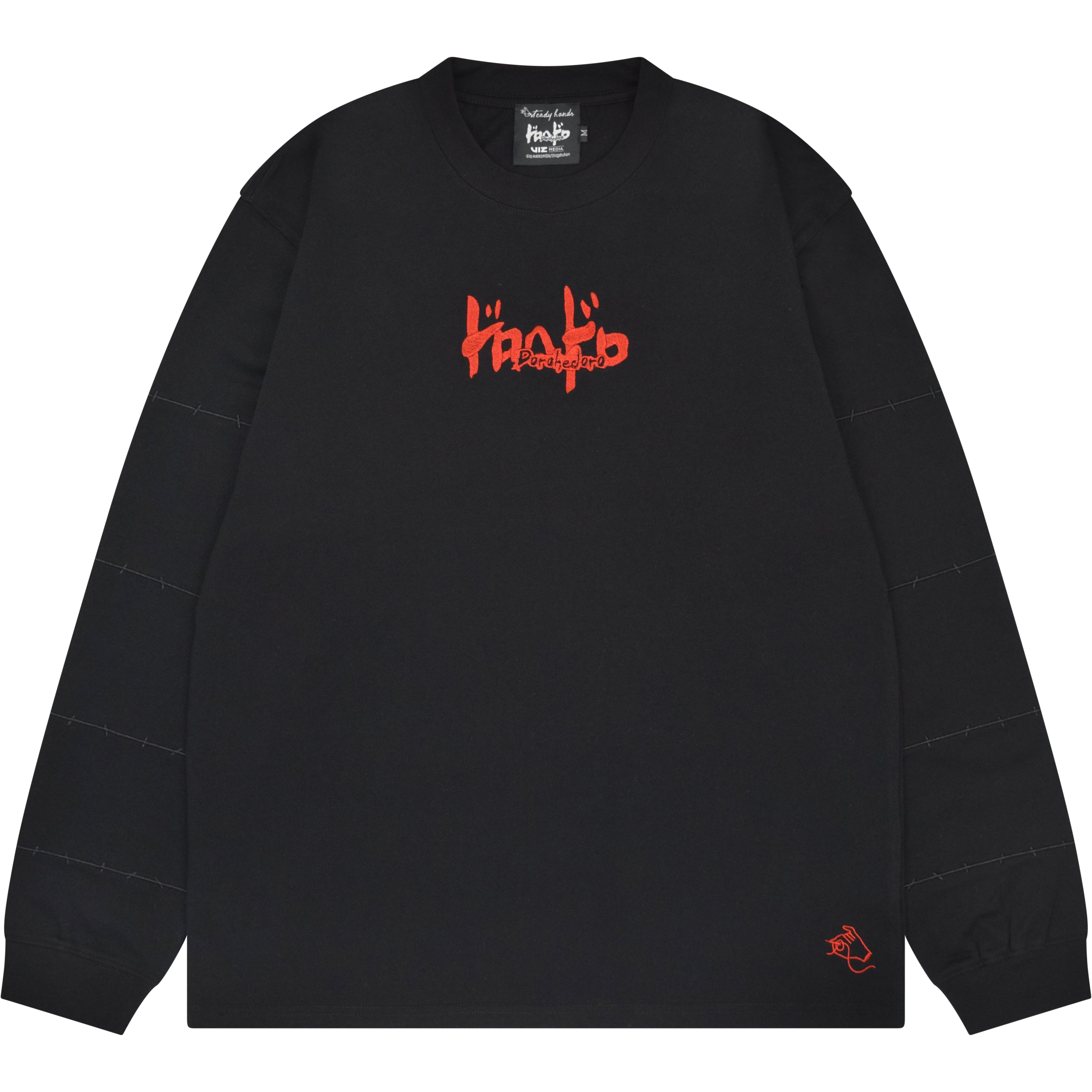 Black Shin Long Sleeve – Steady Hands