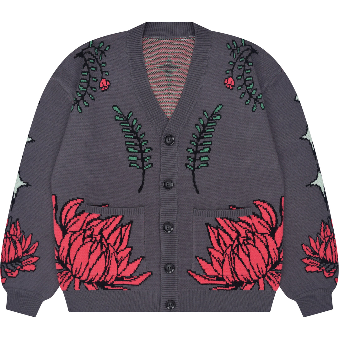 Black Boneless Birgo Cardigan