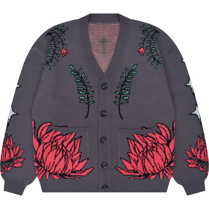 Black Boneless Birgo Cardigan