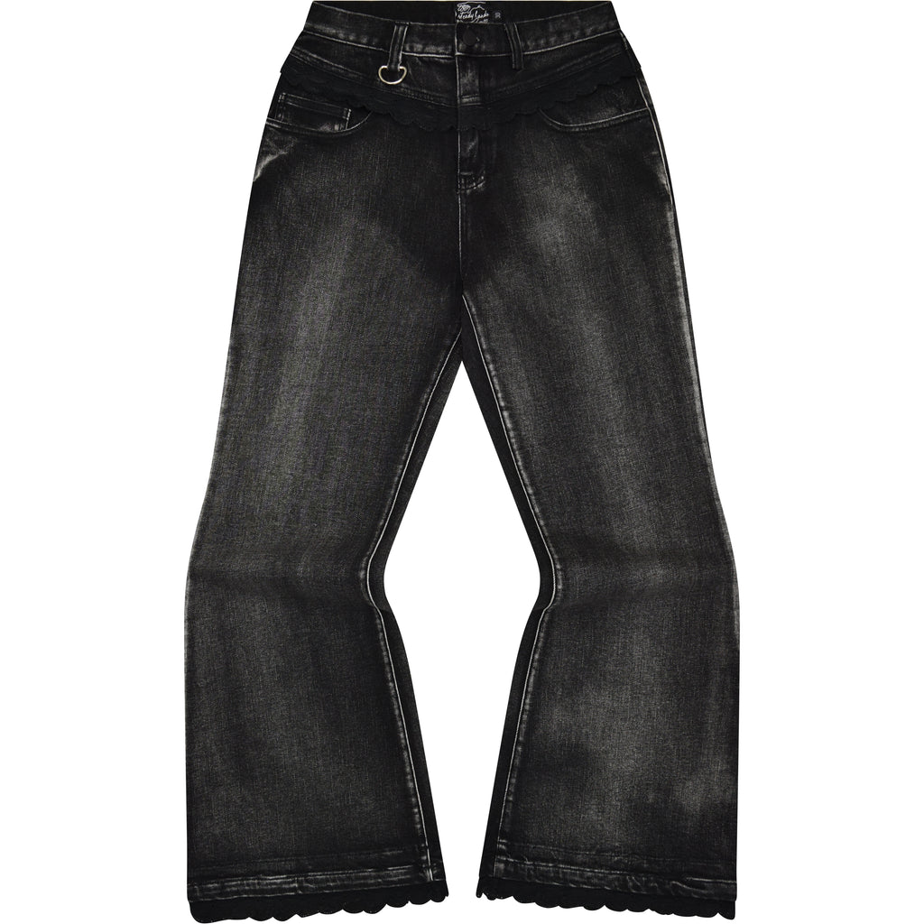 Black Lace Jeans – Steady Hands