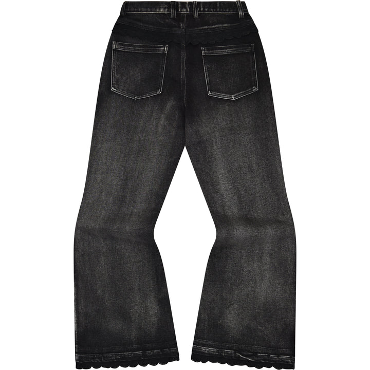 Black Lace Jeans