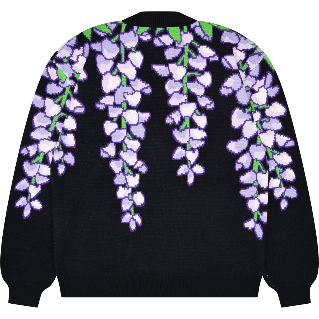 Black Wisteria Cardigan
