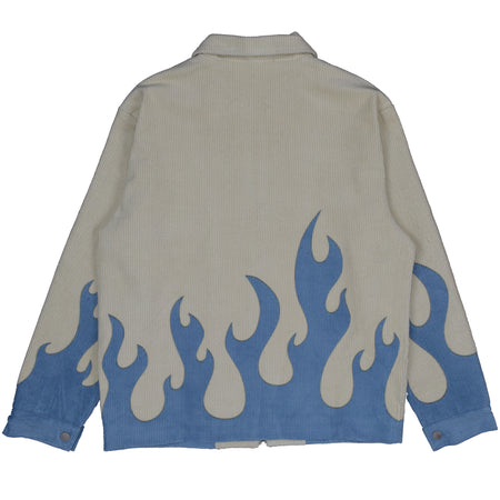 Coral Blue #3 Flame Jacket