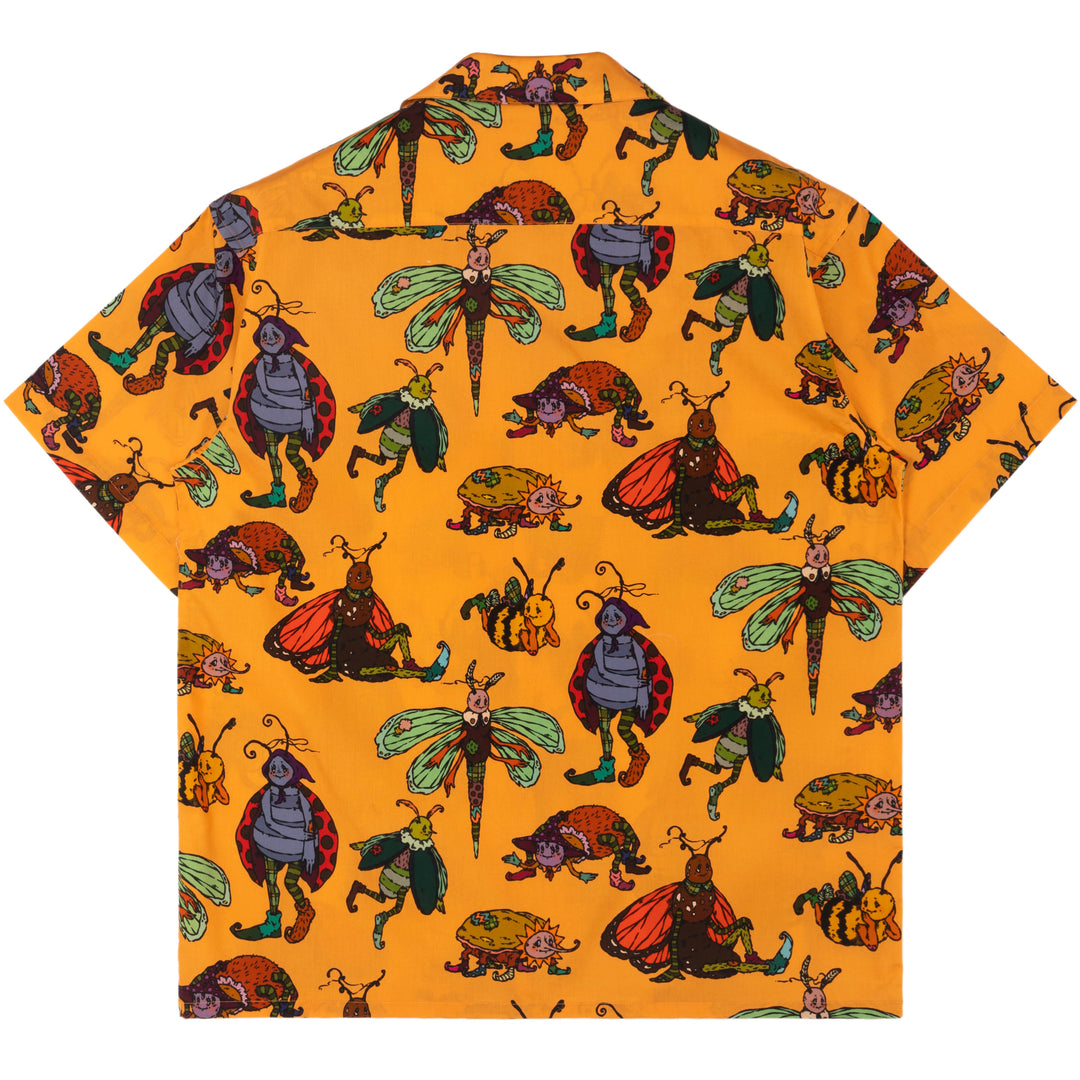 Bugs Patterned Button Up