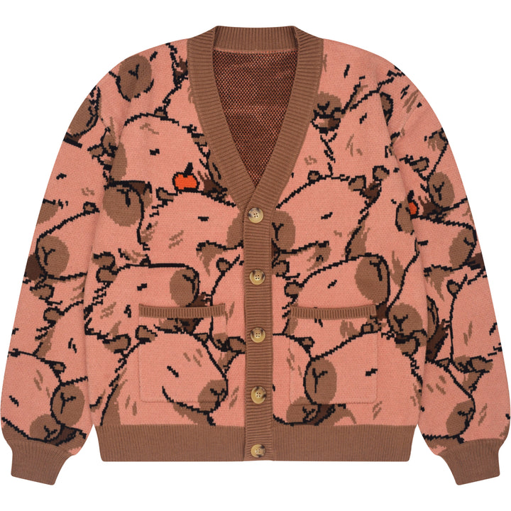 Capybara With Me Cardigan
