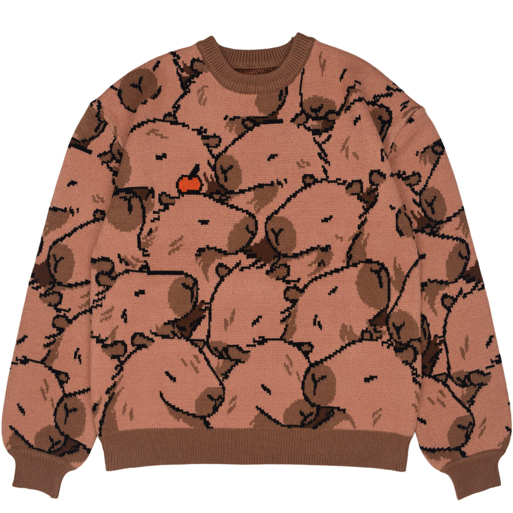 Capybara Sweatshirt - Niedliches Design Mit Süßem Wasserschwein Motiv
