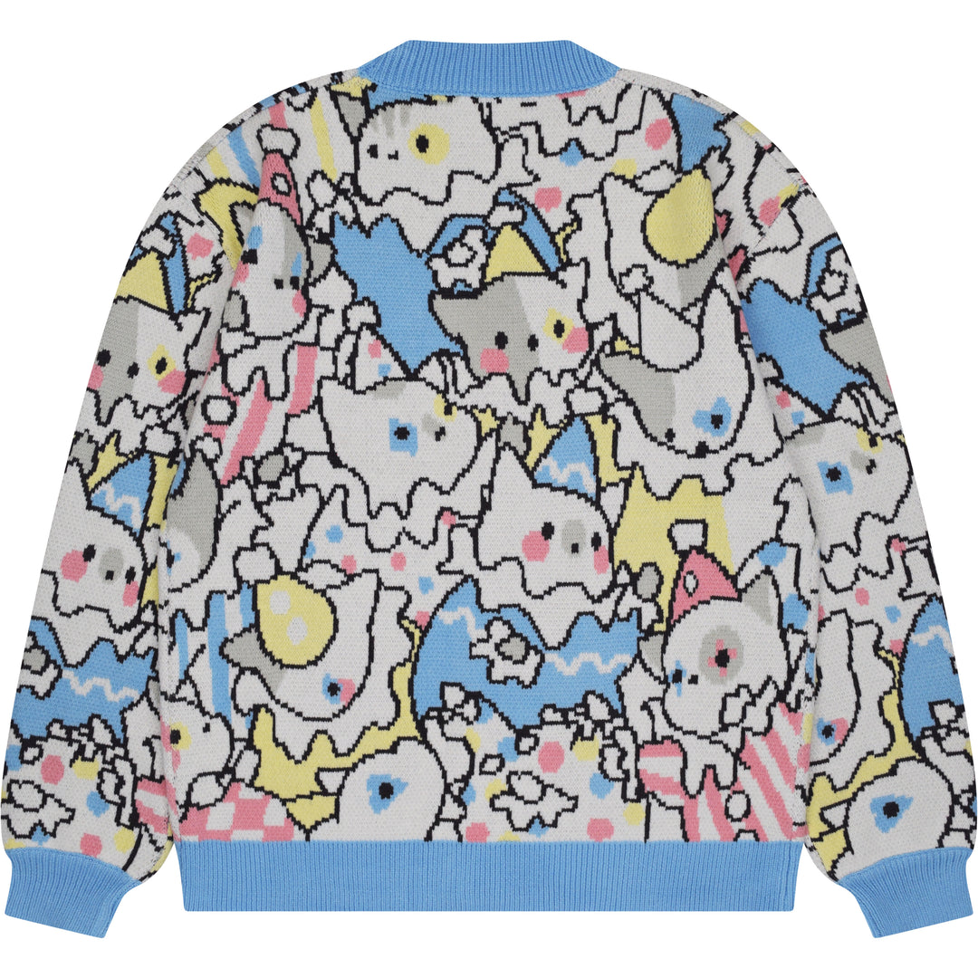 Cat Clown Cardigan