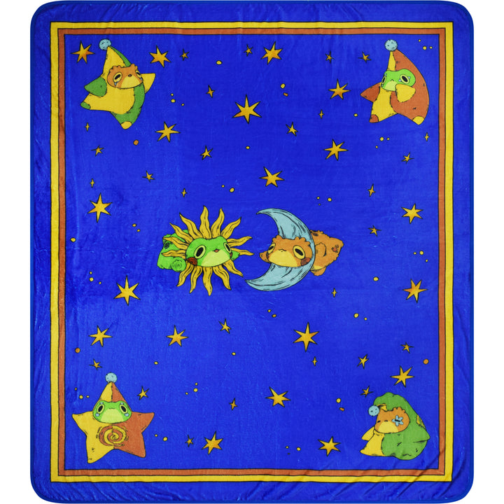 Celestial Frog and Toad Blanket