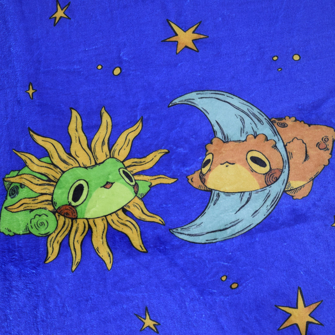 Celestial Frog and Toad Blanket
