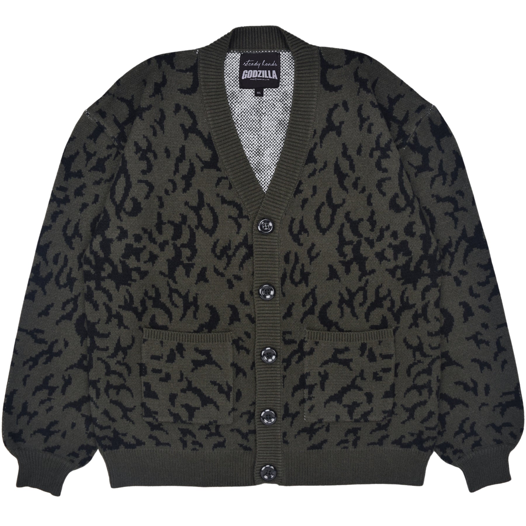 Classic Godzilla Cardigan – Steady Hands