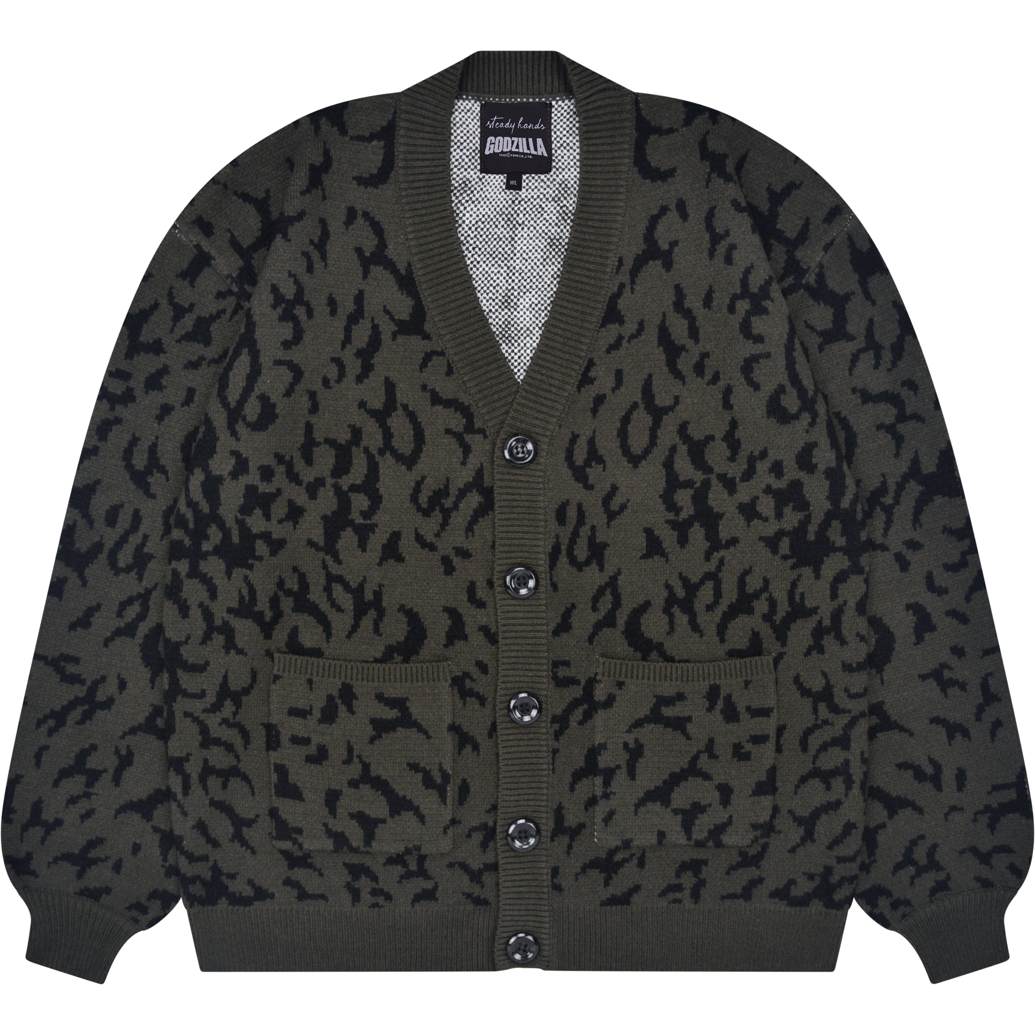 Classic Godzilla Cardigan – Steady Hands
