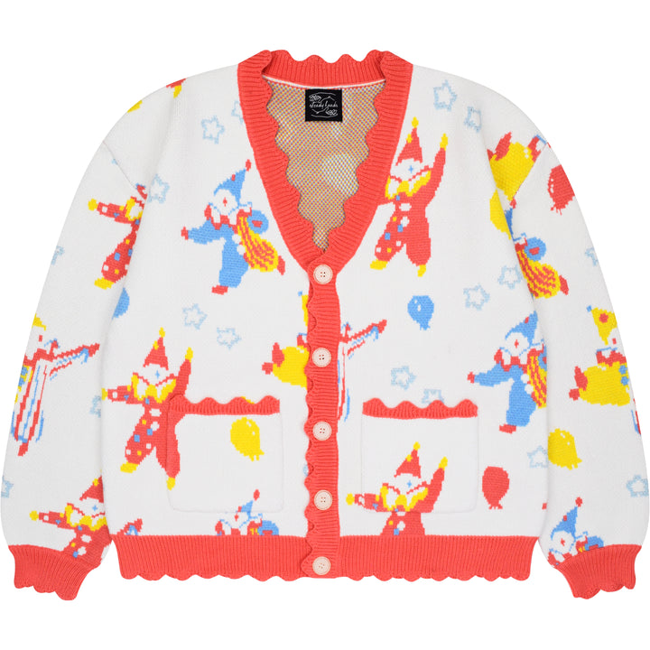Clownin' Around Cardigan