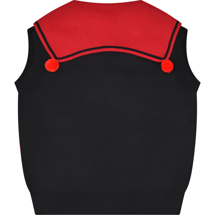 Crimson Harlequin Vest