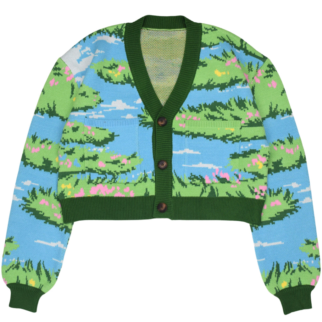 Cropped Garden Cardigan – Steady Hands