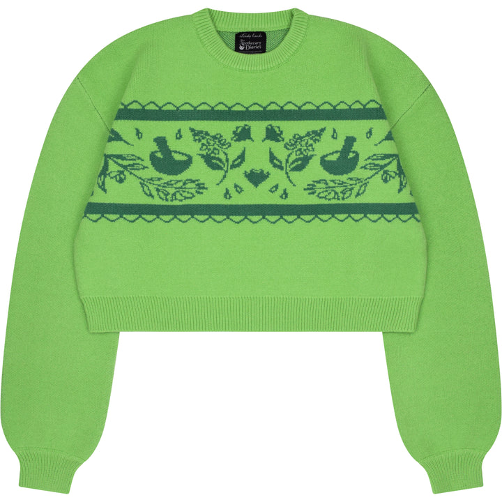 Cropped Apothecary Sweater