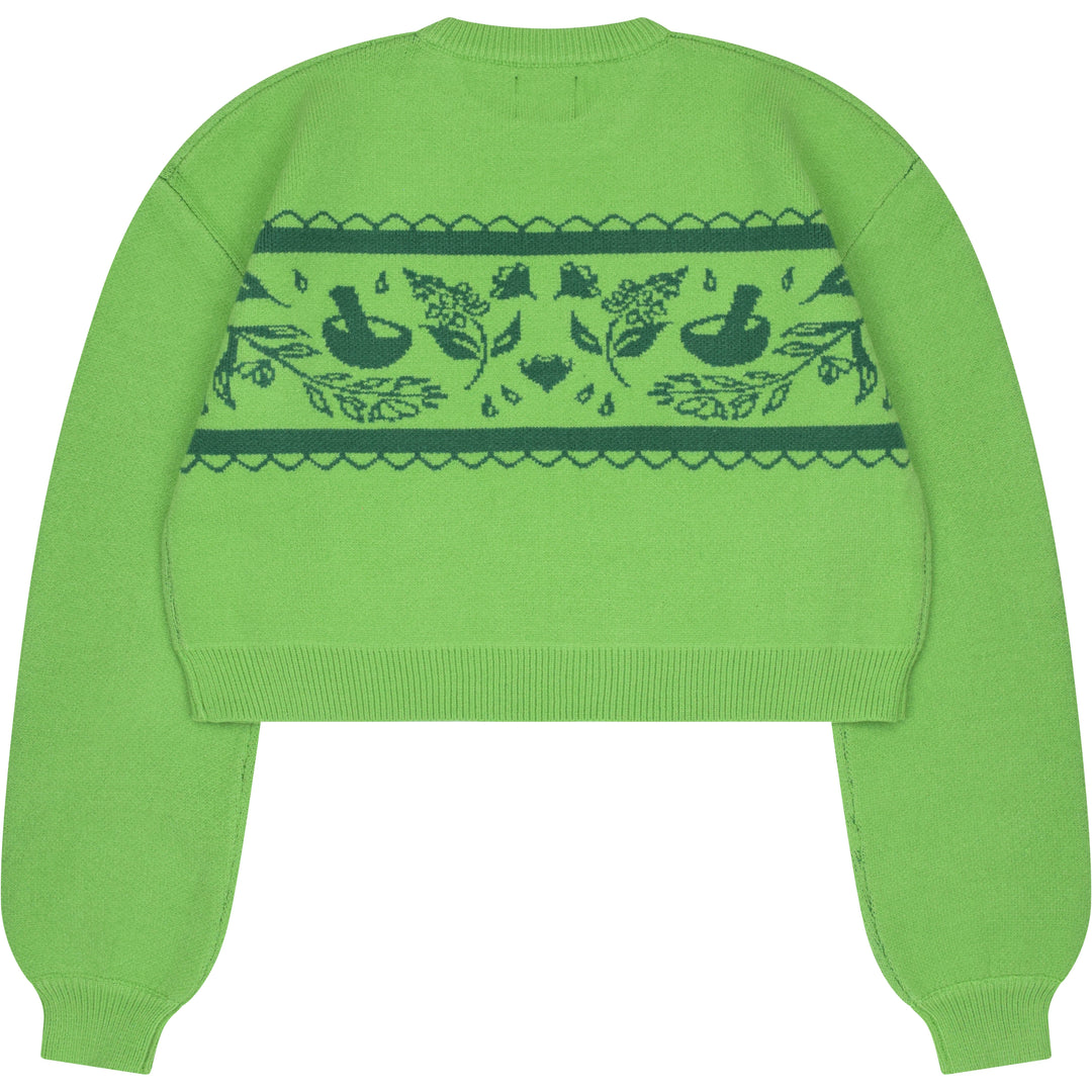 Cropped Apothecary Sweater
