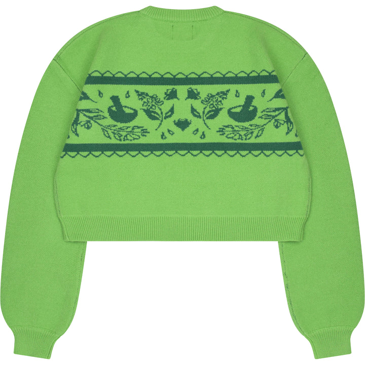 Cropped Apothecary Sweater